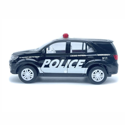 Fortune Interceptor (AIG-193) – Pull‑Back Police SUV Toy | Colour Will Be Provided as per Available Stock