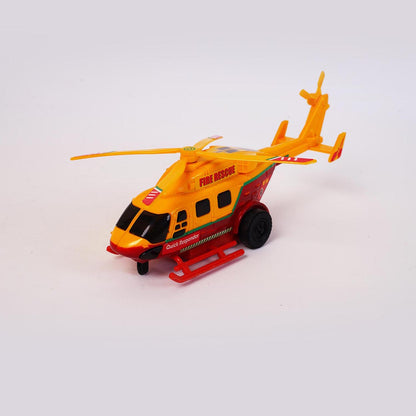 Dhruv Fire Rescue Helicopter (AIG‑170) – Pull‑Back Rescue Helicopter Toy | Colour Will Be Provided as per Available Stock