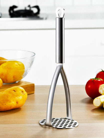 Stainless Steel Potato Masher – Heavy Duty Kitchen Tool