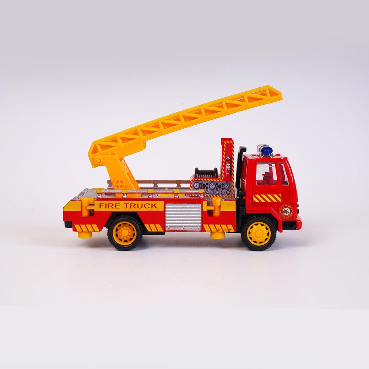 Fire Ladder Truck (AIG-154) – Pull‑Back Fire Truck Toy