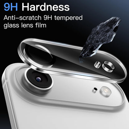 AIG Camera Lens Protector for iPhone 17 Air (6.5-Inch) – 3 Pack, HD Clear, 9H Tempered Glass