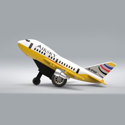 Mini Jet A-747 (AIG-184) – Pull‑Back Toy Airplane | Colour Will Be Provided as per Available Stock