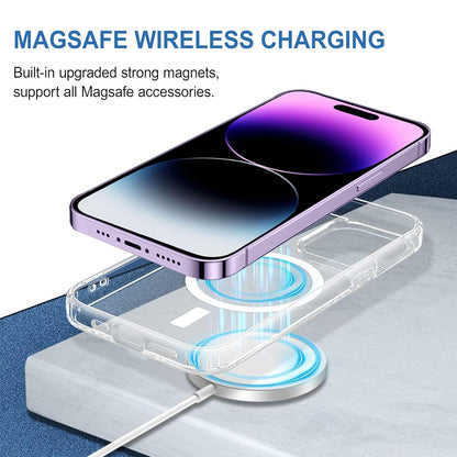 AIG Clear MagSafe Case for iPhone 14 Pro Max – Slim, Shockproof & Anti-Yellowing