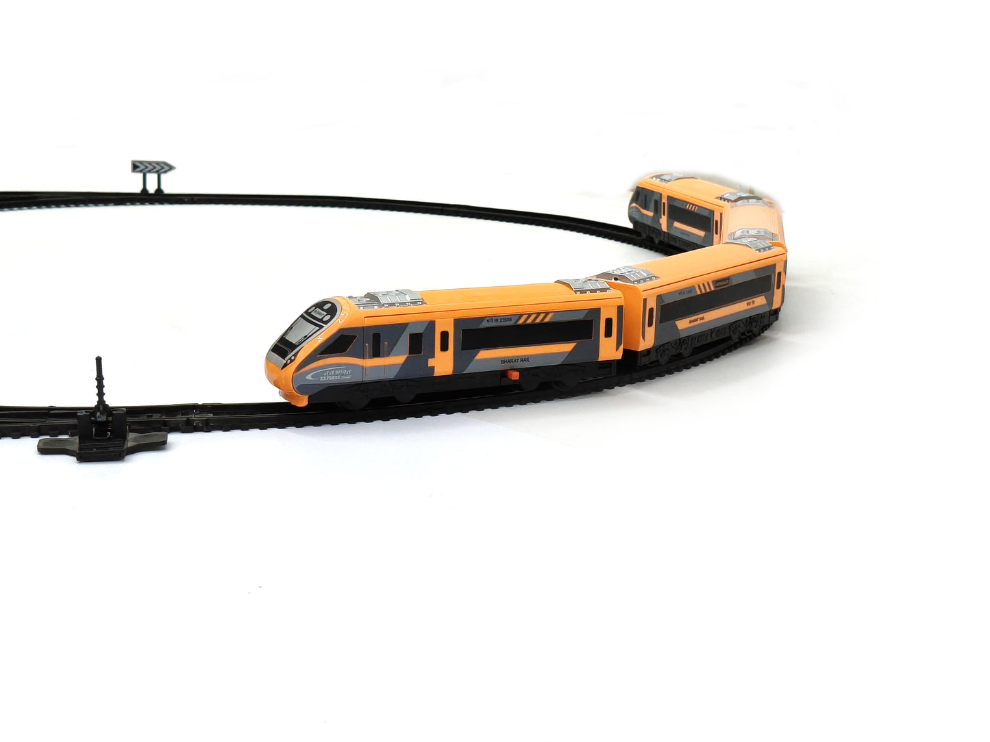 Nav Bharat Electric Saffron Express (AIG-231) – Battery-Operated Toy Train
