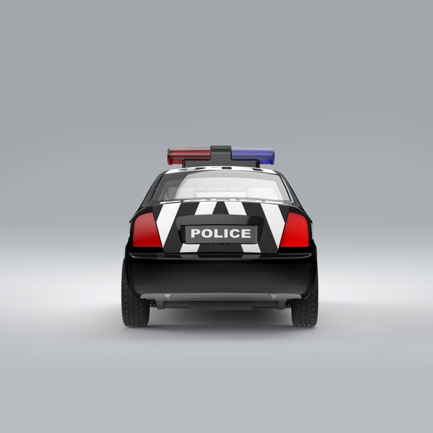 Skuba SWAT Interceptor (AIG-150) – Pull‑Back Police Toy Car with Openable Doors