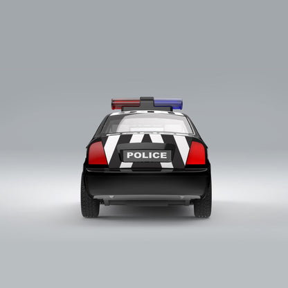Skuba SWAT Interceptor (AIG-150) – Pull‑Back Police Toy Car with Openable Doors