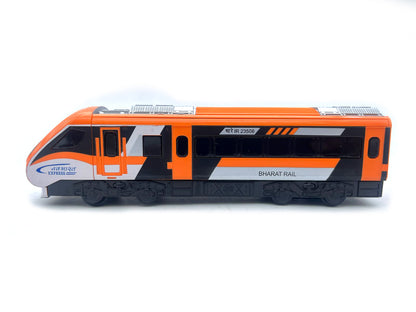 Nav Bharat Saffron Express (AIG-227) – Pull-Back / Electric Toy Train | Color As Per Available Stock