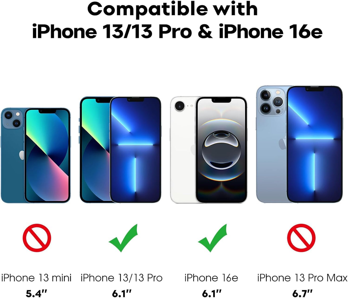 AIG Privacy Screen Protector for iPhone 13/13 Pro  – 3 Pack