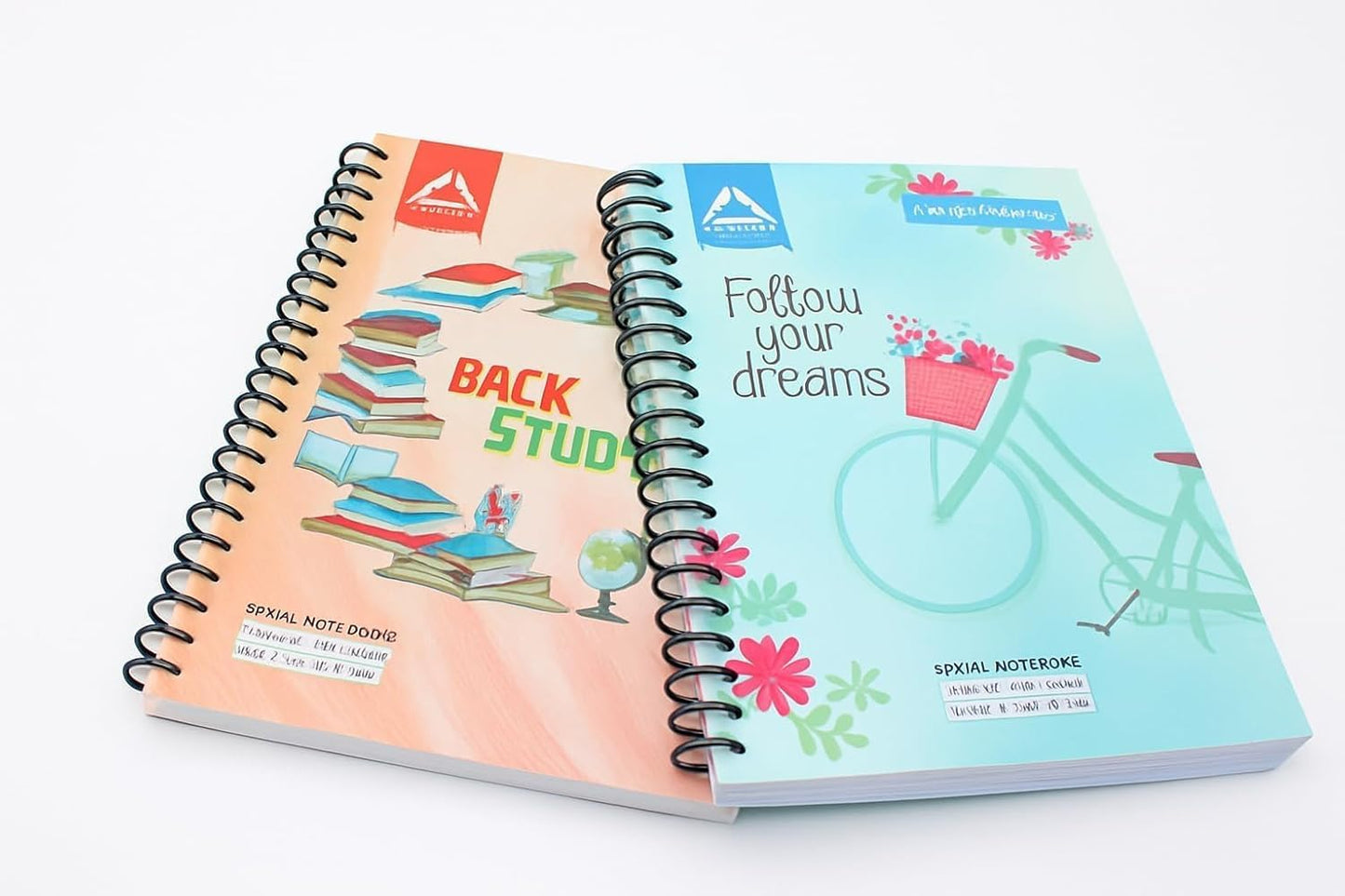 SAT Study Time Spiral Notebook – Premium Spiral Bound Notebook for School, College & Office | Smooth Writing Journal for Students (200 Pages)