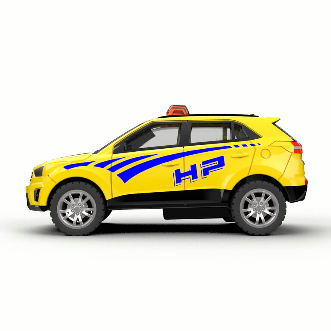 KRT-DC Highway Patrol (AIG-203) – Pull-Back Toy Patrol Car