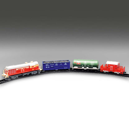 Mini Cargo Train (AIG-191) – Battery‑Operated Toy Cargo Train | Colour Will Be Provided as per Available Stock