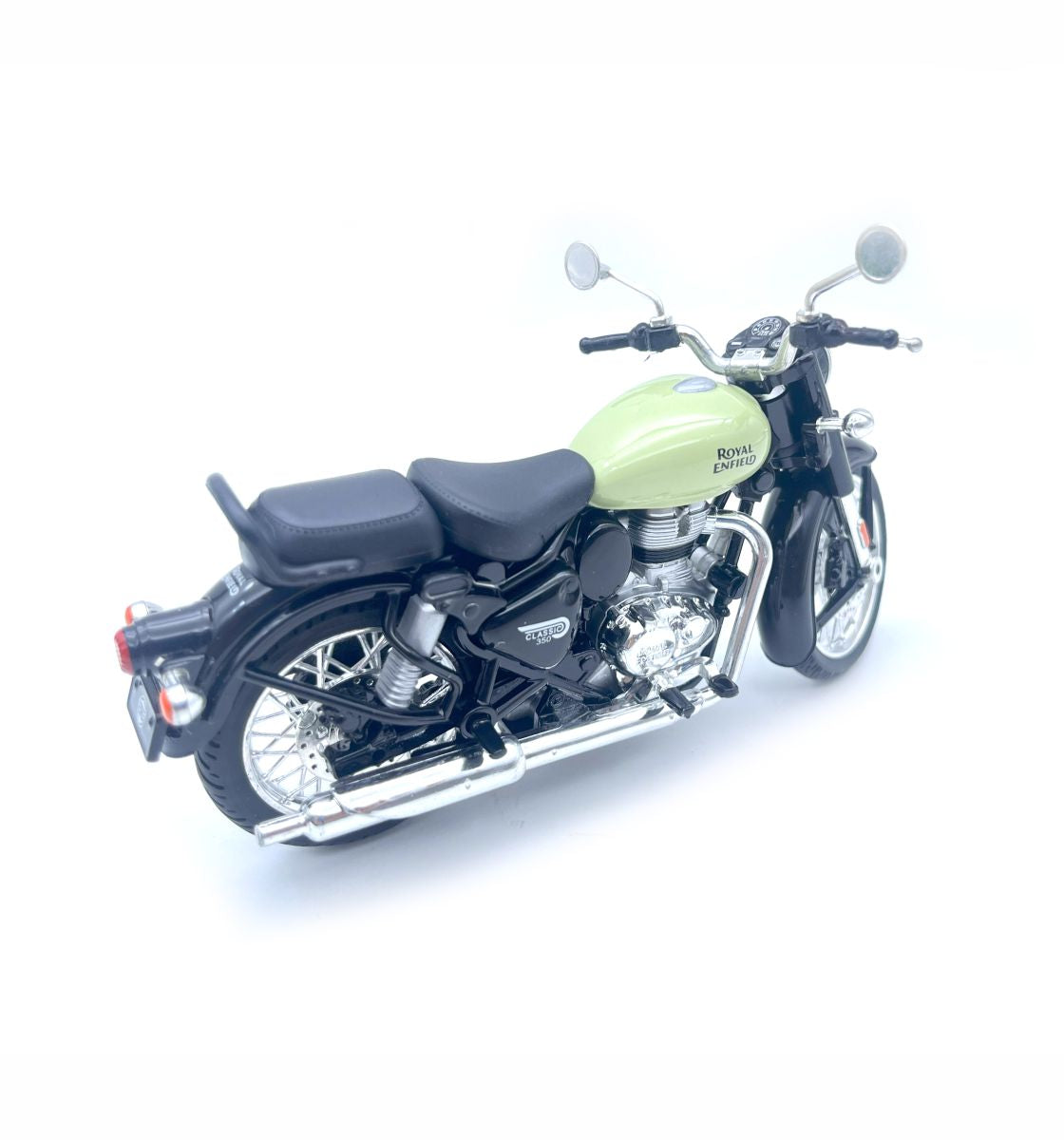 AIG Royal Enfield Classic 350 (AIG-230) – Licensed 1:15 Scale Pull-Back Motorcycle | Color as per Available Stock