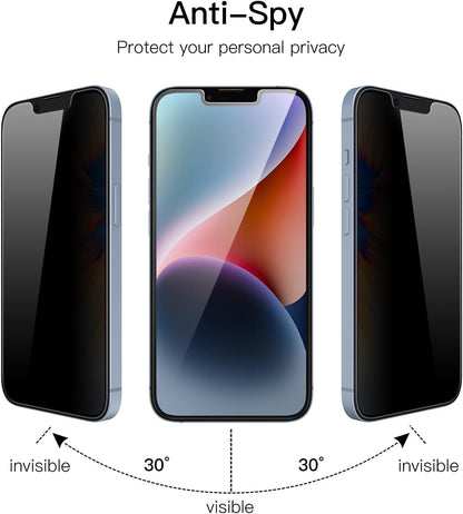 AIG Privacy Screen Protector for iPhone 14 – 3 Pack
