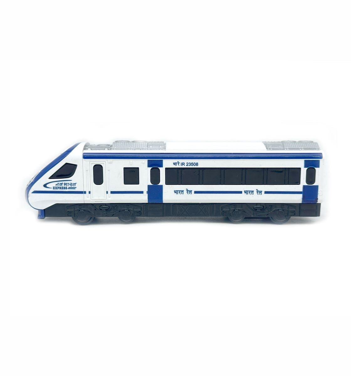 Nav Bharat Blue Express Train (AIG-227) – Friction / Pull-Back Train Toy | Colour Will Be Provided as per Available Stock