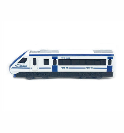 Nav Bharat Blue Express Train (AIG-227) – Friction / Pull-Back Train Toy | Colour Will Be Provided as per Available Stock