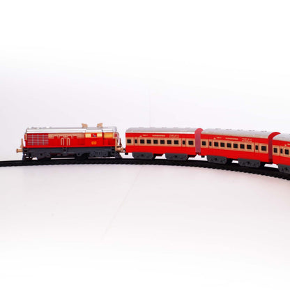 Mini Passenger Train (AIG-168) – Battery‑Operated Toy Train | Colour Will Be Provided as per Available Stock