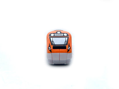 Nav Bharat Saffron Express (AIG-227) – Pull-Back / Electric Toy Train | Color As Per Available Stock