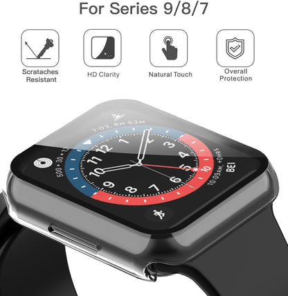 AIG Bumper for Smart IWATCH 45 MM Series 9/8/7 (Polycarbonate_TRANSPERENT)
