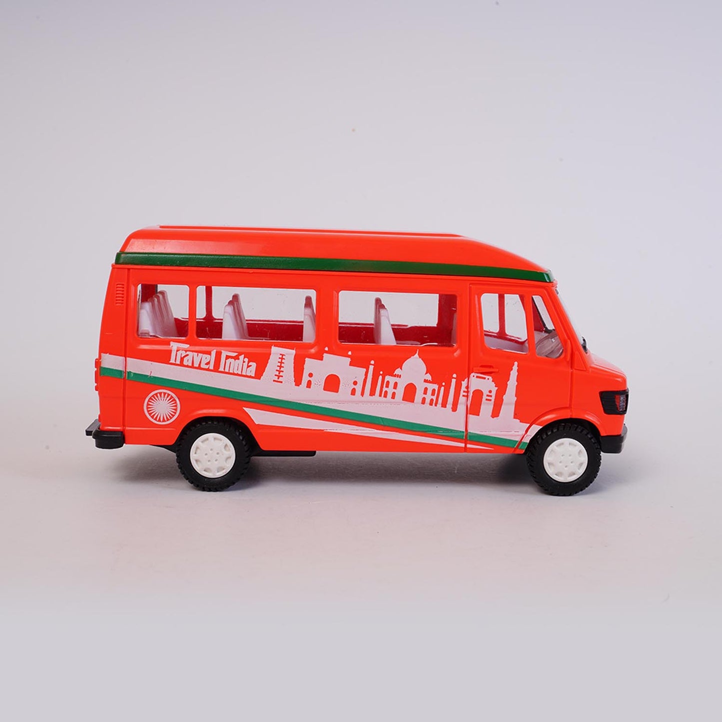 TMP Travel India (AIG-156) – Pull-Back Toy Van | Colour Will Be Provided as per Available Stock
