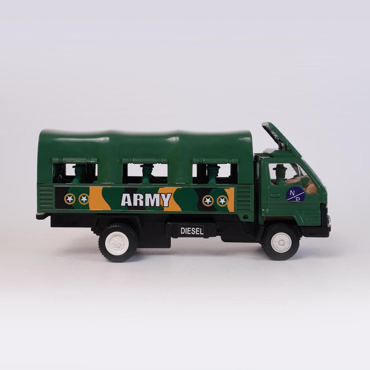 Army Truck DCM (AIG-105) – Pull‑Back Toy Army Truck