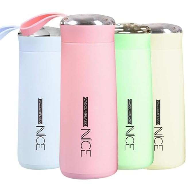 Reusable Plastic Water Bottle with Carry Loop – Leakproof BPA-Free Drinking Bottle for School, Office, Gym, Travel & Daily Use (500ml)