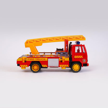 Fire Ladder Truck (AIG-154) – Pull‑Back Fire Truck Toy