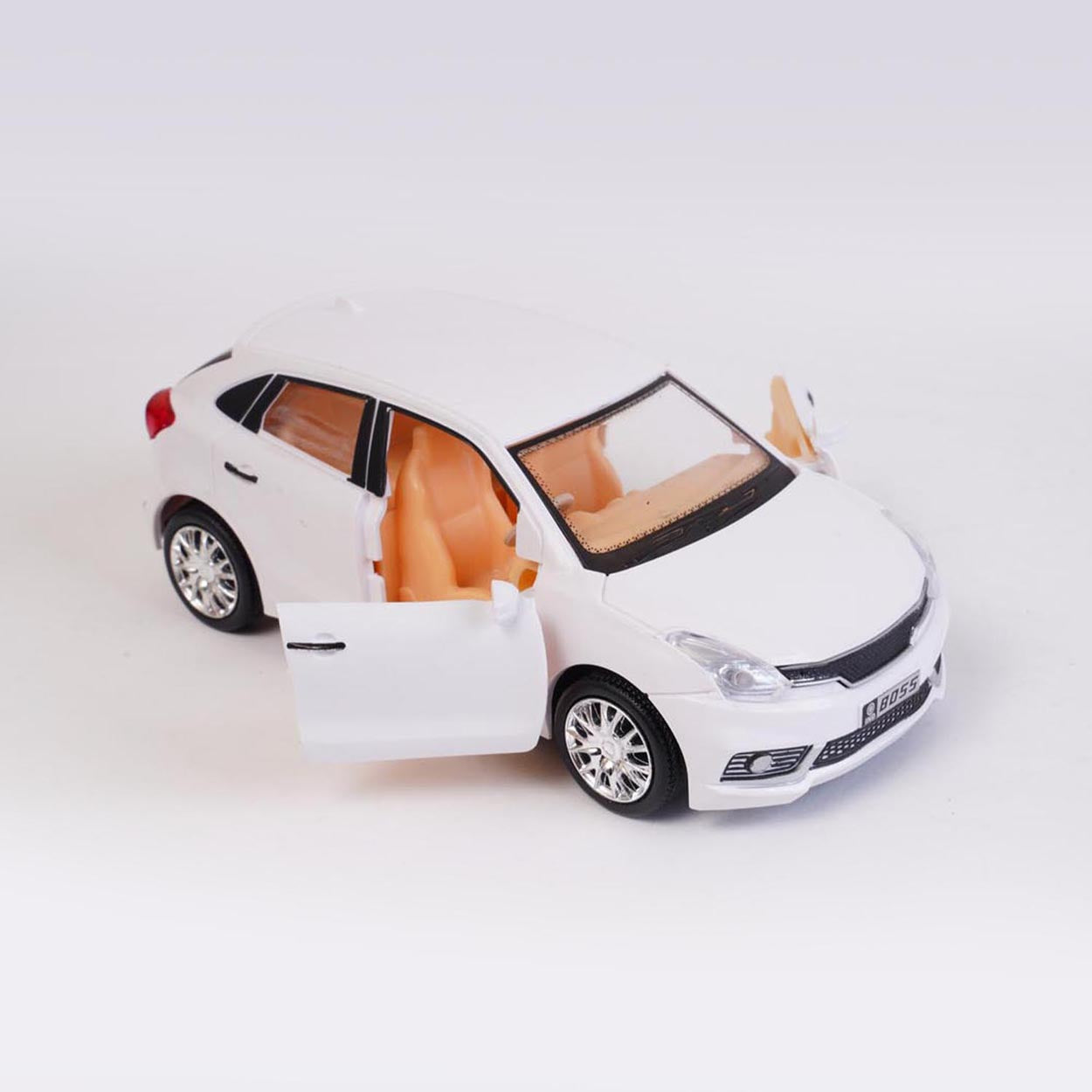 Brilleo (AIG-178) – Pull‑Back Toy Car with Openable Doors | Colour Will Be Provided as per Available Stock