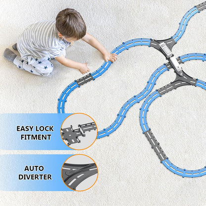 AIG Vande Bharat Bullet Train Toy Set – Battery Operated with Railway Tracks
