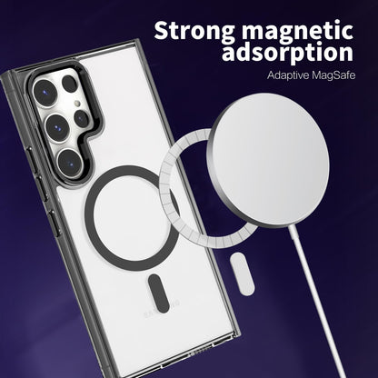 AIG Magnetic Case for Samsung S24 Ultra – Clear Back (Black Side)