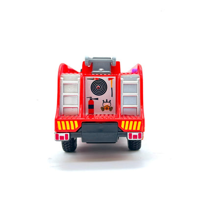 Fire Ladder Truck (AIG‑219) – Pull‑Back Fire Rescue Toy