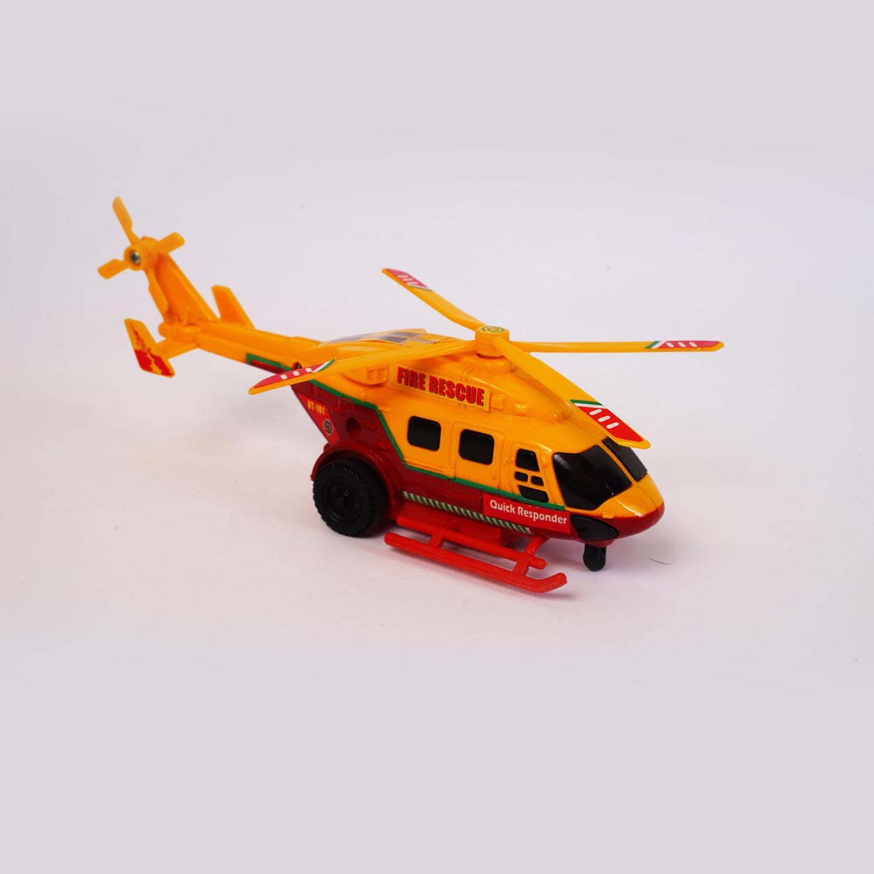 Dhruv Fire Rescue Helicopter (AIG‑170) – Pull‑Back Rescue Helicopter Toy | Colour Will Be Provided as per Available Stock