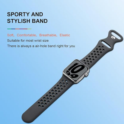 AIG Silicone Sport Band Compatible with Apple Watch 41mm