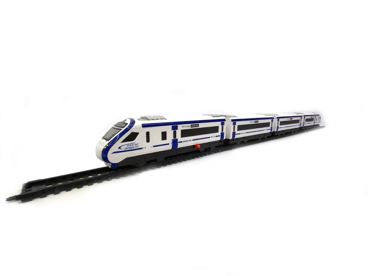 Nav Bharat Electric Blue Express (AIG-229) – Battery-Operated Toy Train