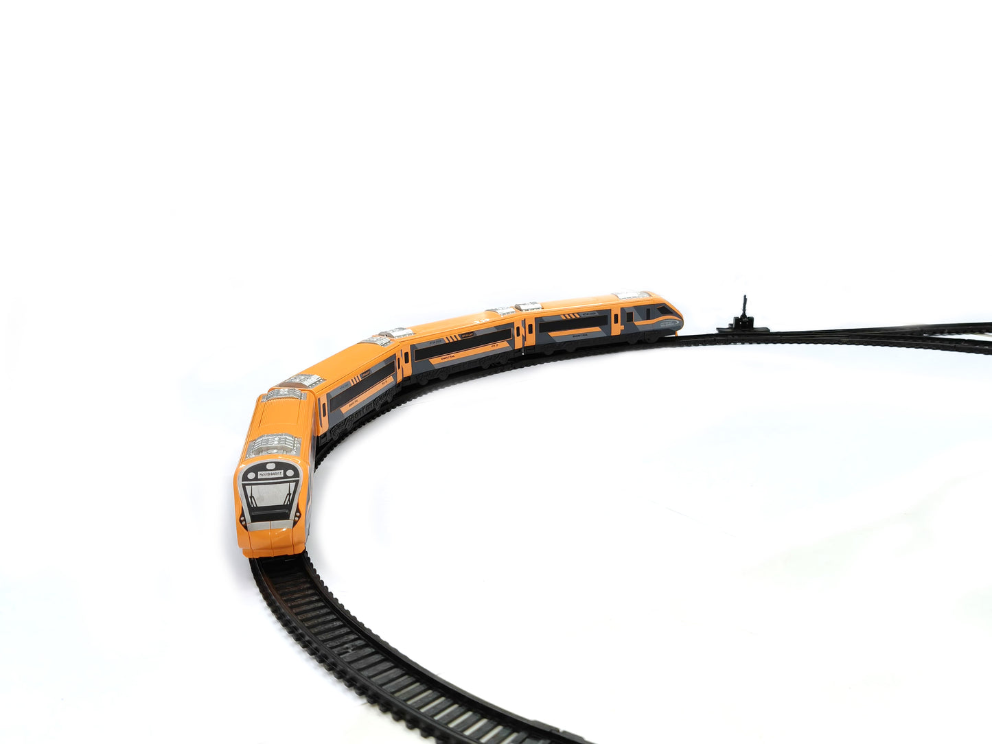 Nav Bharat Electric Saffron Express (AIG-231) – Battery-Operated Toy Train