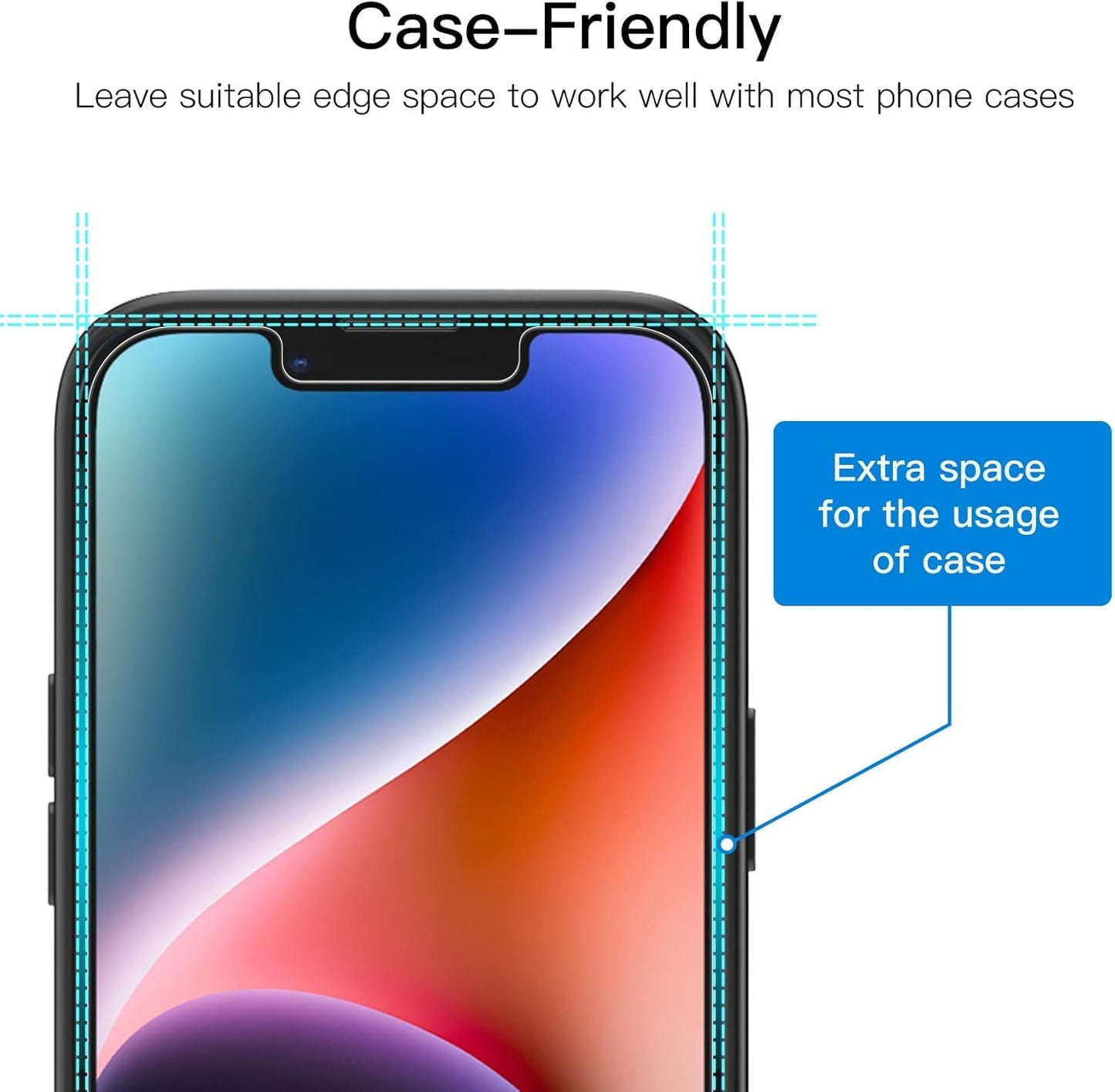 AIG Privacy Screen Protector for iPhone 14 – 3 Pack
