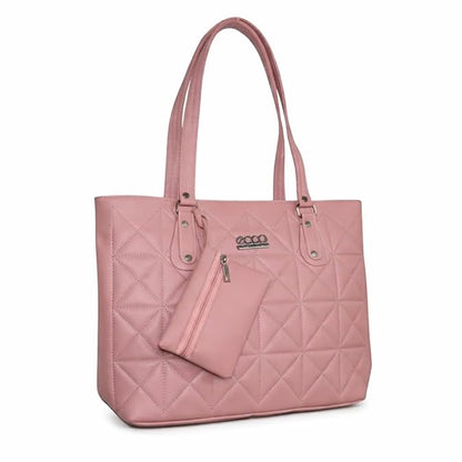 Women’s Classic Quilted Tote Handbag | Elegant Women’s Shoulder Bag