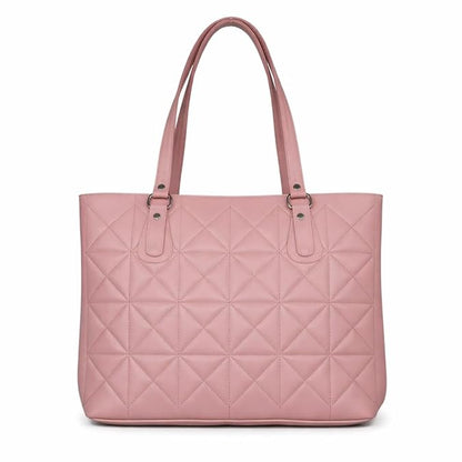Women’s Classic Quilted Tote Handbag | Elegant Women’s Shoulder Bag