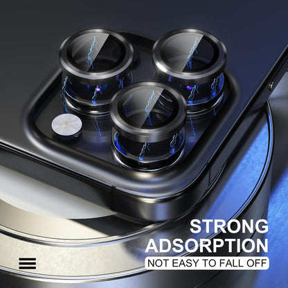 AIG iPhone 14 Pro/14 Pro Max Camera Lens Protector Bling – Black