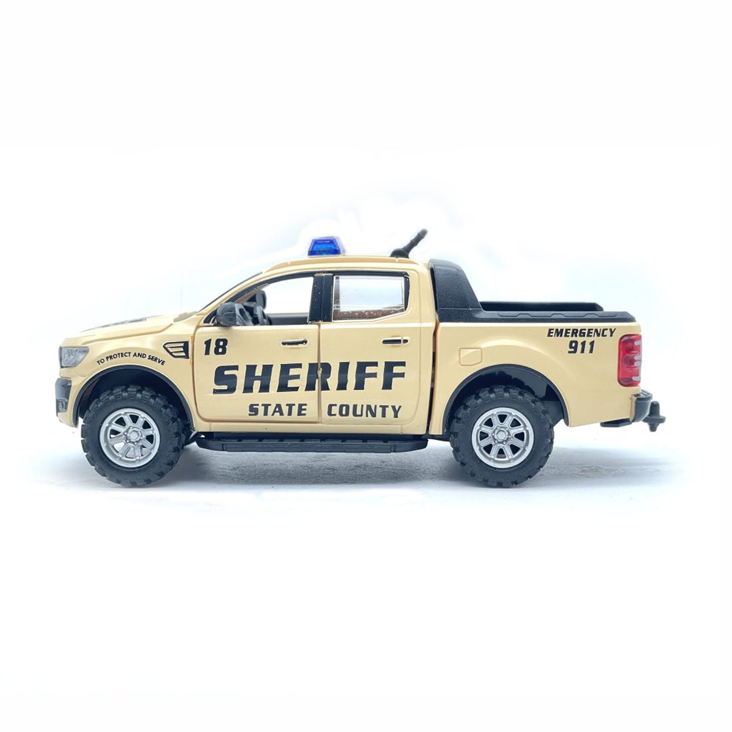 Sheriff Emergency Squad (AIG-195) – Pull‑Back Toy Squad Vehicle