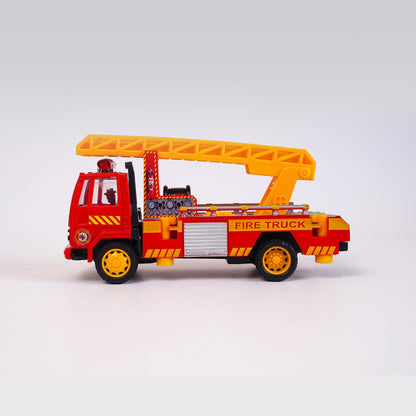 Fire Ladder Truck (AIG-154) – Pull‑Back Fire Truck Toy