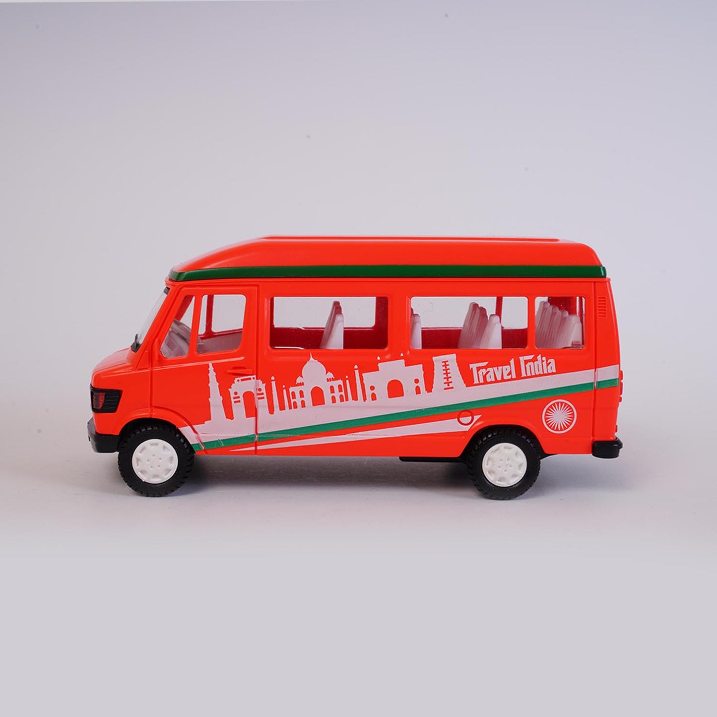 TMP Travel India (AIG-156) – Pull-Back Toy Van | Colour Will Be Provided as per Available Stock