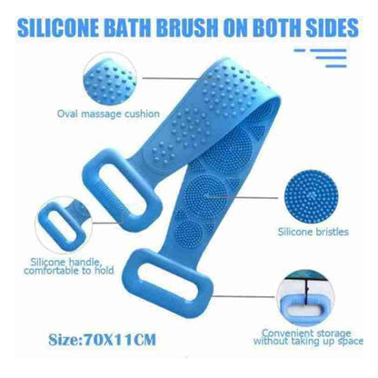 Premium Silicone Pet Bath Brush with Shampoo Dispenser | Soft Dog & Cat Grooming Massage Brush | Pet Cleaning, Deshedding & Bath Scrubber for Puppies, Kittens & Small Pets.