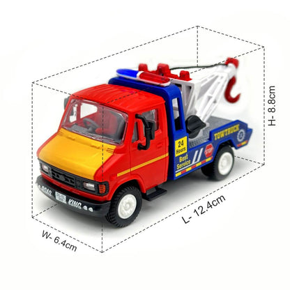 TUF‑07 Tow Truck (AIG-199) – Pull‑Back Toy Tow Truck | Colour Will Be Provided as per Available Stock