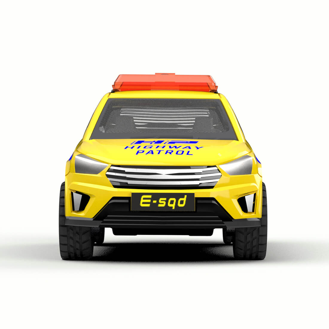 KRT-DC Highway Patrol (AIG-203) – Pull-Back Toy Patrol Car