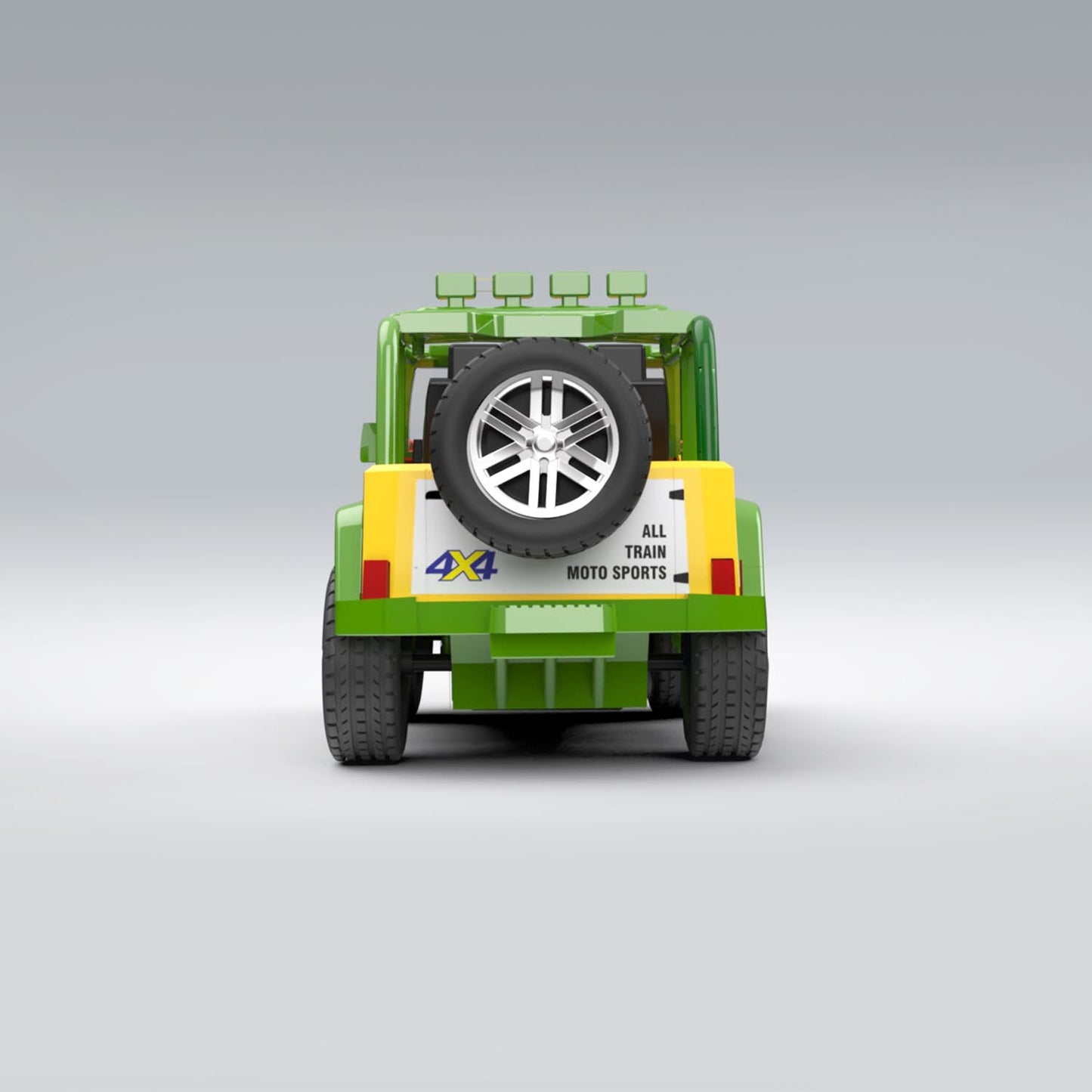 Ranger Jungle Safari (AIG-155) – Pull‑Back Toy Jeep / Safari Car