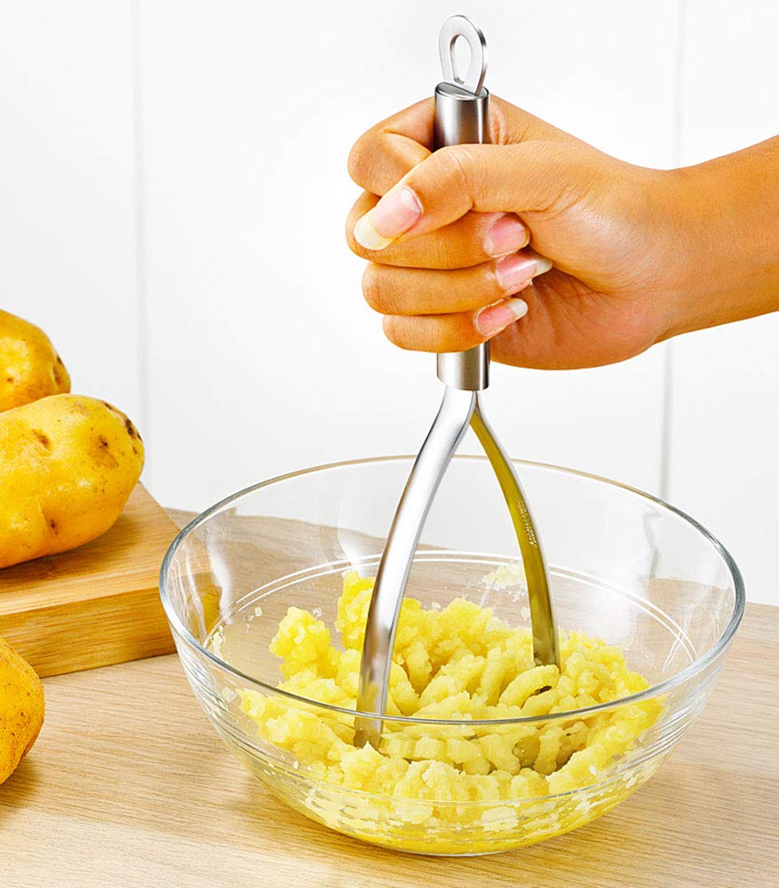 Stainless Steel Potato Masher – Heavy Duty Kitchen Tool