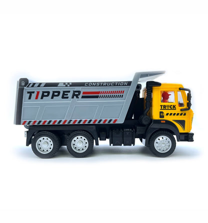 AIG Magna Tipper Truck (AIG‑233) – Pull-Back Construction Toy Truck | Color as per Available Stock