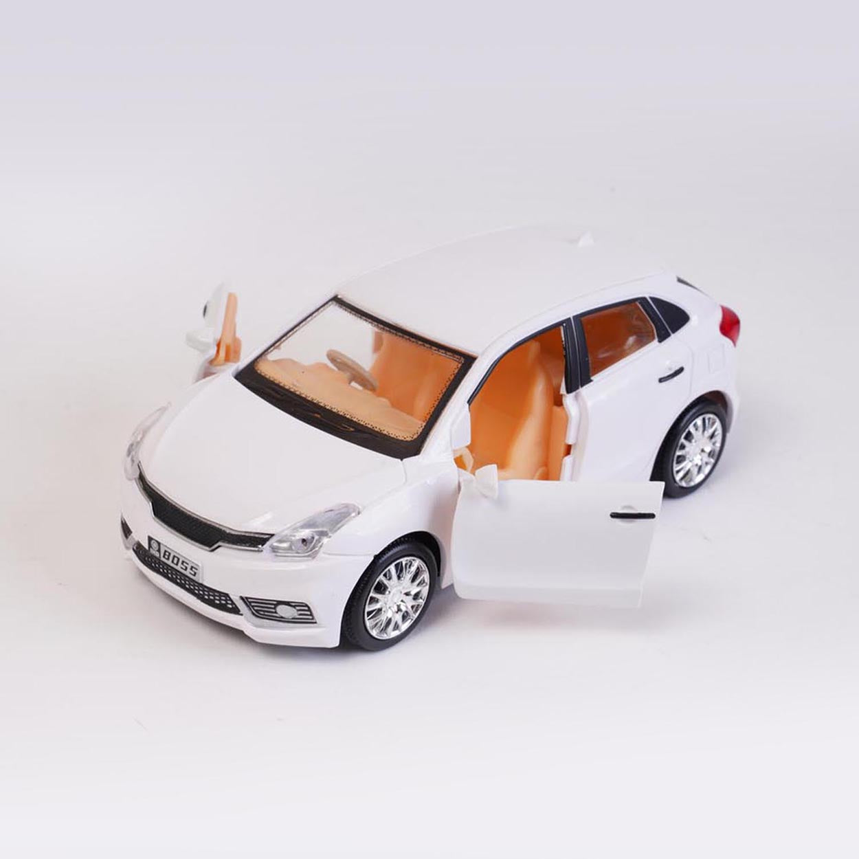 Brilleo (AIG-178) – Pull‑Back Toy Car with Openable Doors | Colour Will Be Provided as per Available Stock