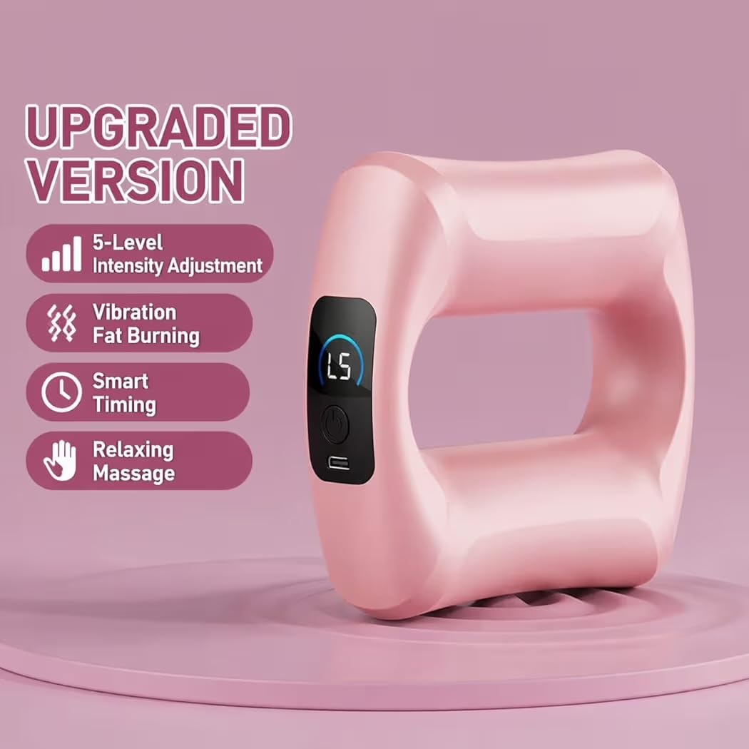 belly fat burner, Full-Body Fascial Ring, Deep Tissue High-Frequency Vibration, 8 Adjustable Massage Modes, Portable Electric Fascia Blaster for Muscle Knot Recovery & Relaxation -1 Pack