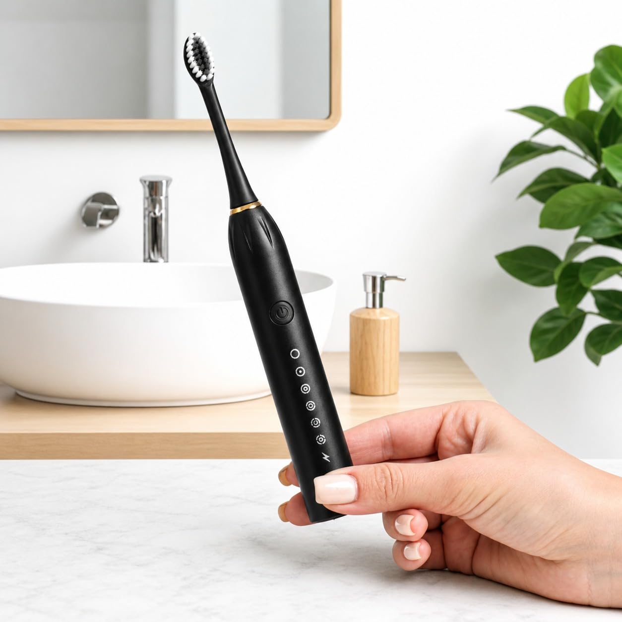 X-3Rechargeable Smart Sonic Electric Toothbrush for Men & Women
